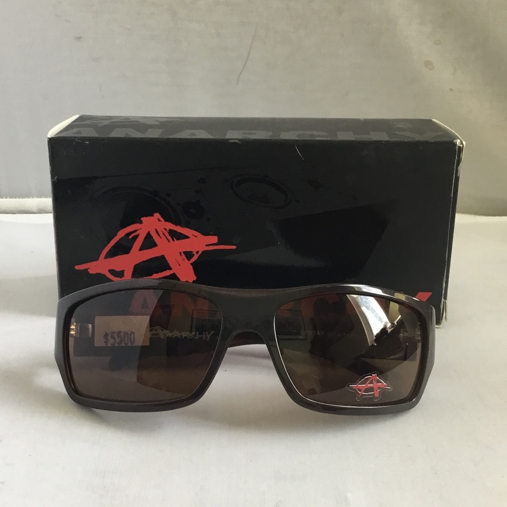 Anarchy Brown Lens Men's Sunglasses